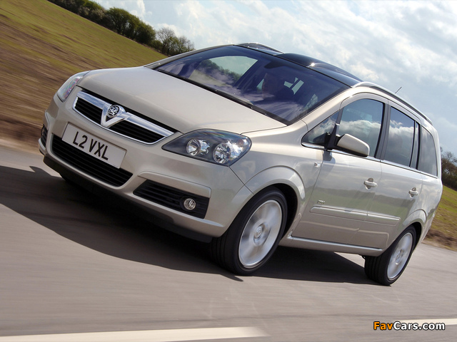 Photos of Vauxhall Zafira 2005–08 (640 x 480)