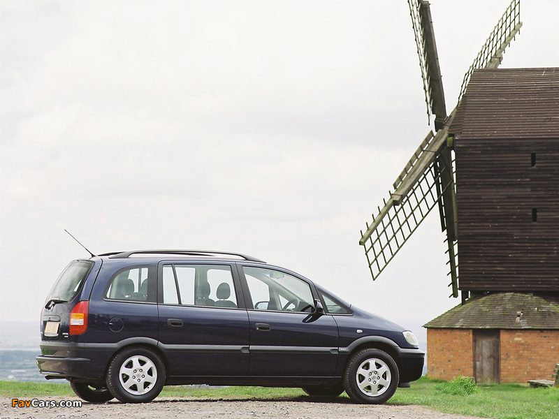 Pictures of Vauxhall Zafira 1999–2005 (800 x 600)
