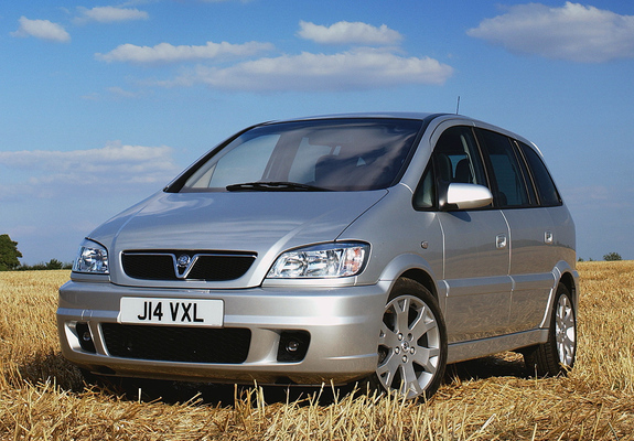 Pictures of Vauxhall Zafira GSi 2001–05