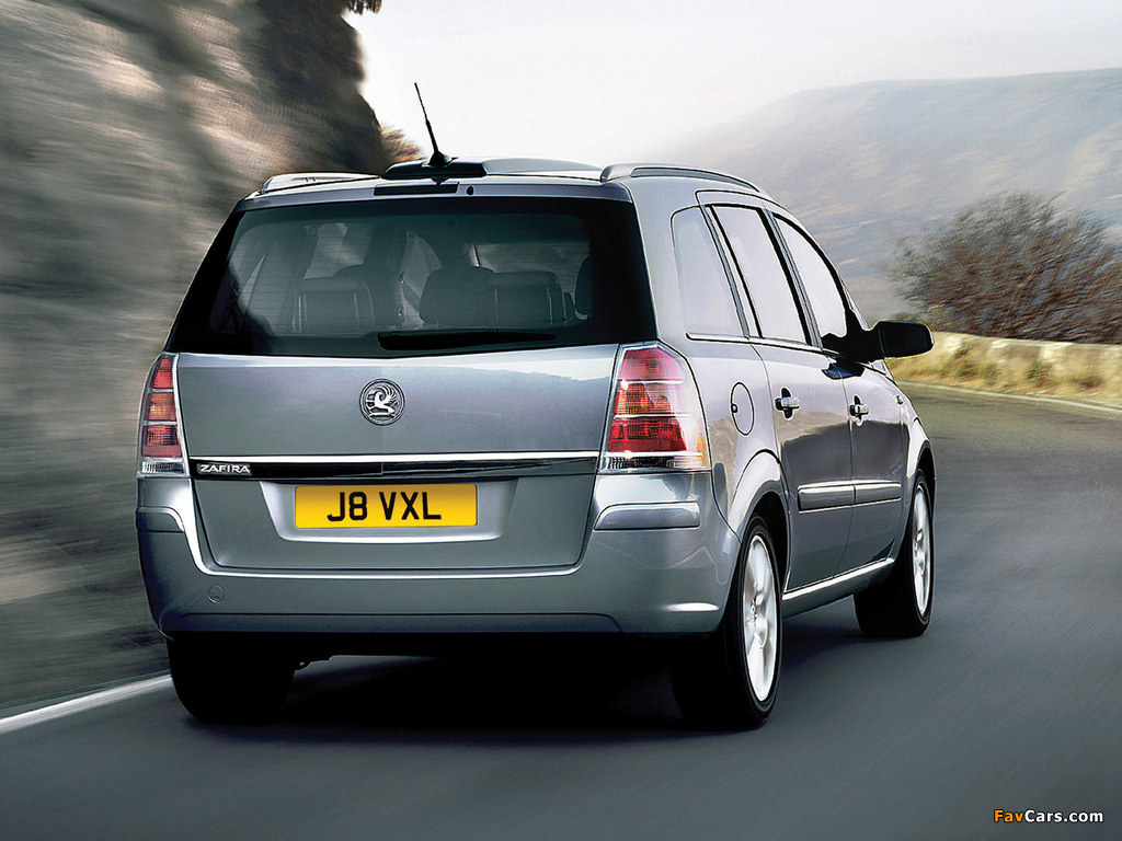 Pictures of Vauxhall Zafira 2005 (1024 x 768)