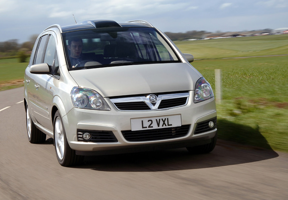 Pictures of Vauxhall Zafira 2005–08