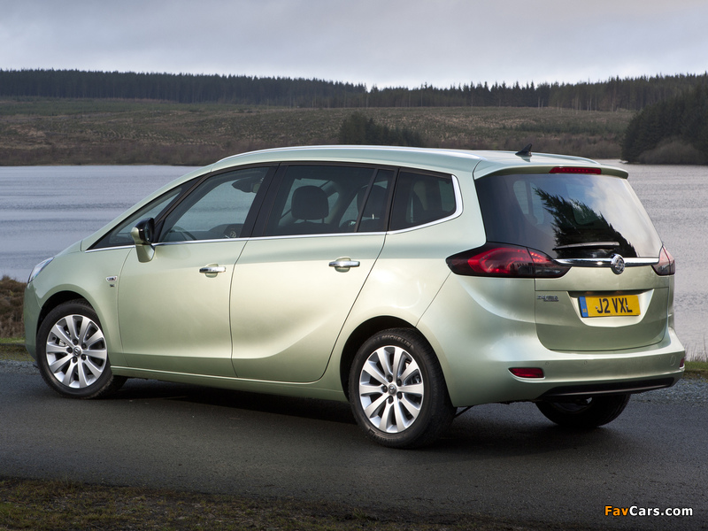 Pictures of Vauxhall Zafira Tourer 2011 (800 x 600)