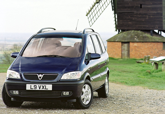 Vauxhall Zafira 1999–2005 images