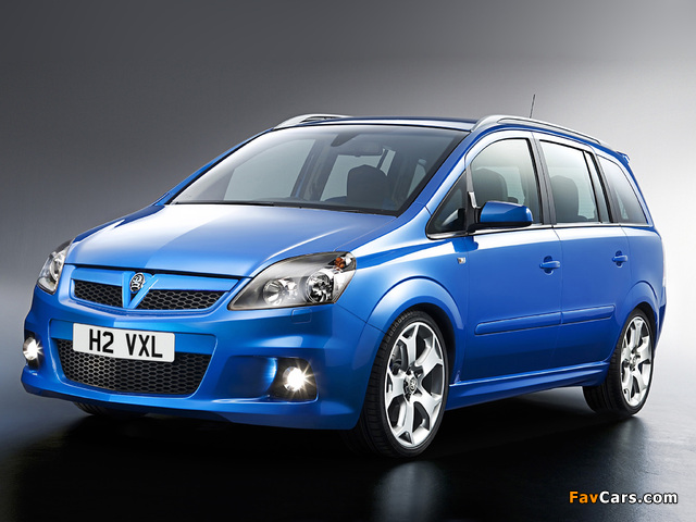 Vauxhall Zafira VXR 2005–10 images (640 x 480)