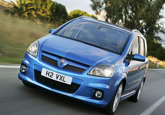 Vauxhall Zafira VXR 2005–10 photos