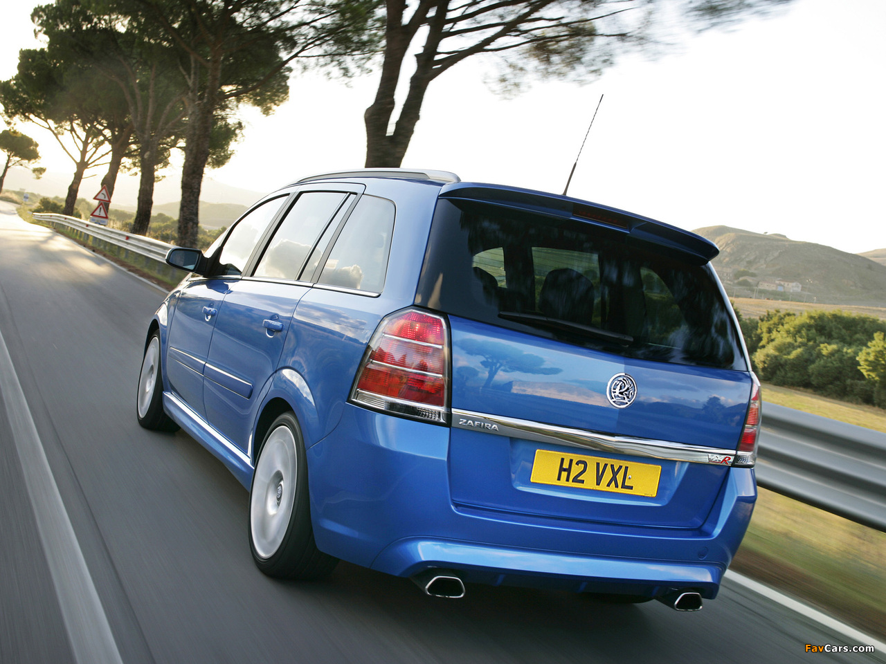 Vauxhall Zafira VXR 2005–10 pictures (1280 x 960)