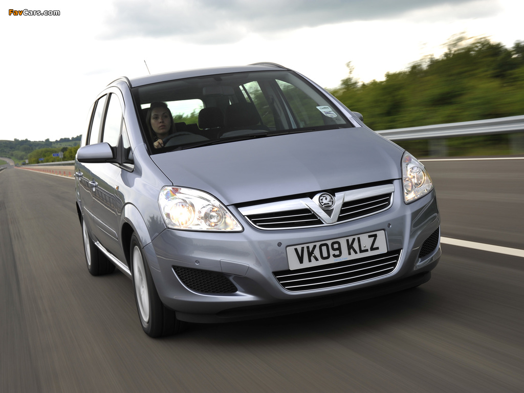 Vauxhall Zafira ecoFLEX 2008 pictures (1024 x 768)