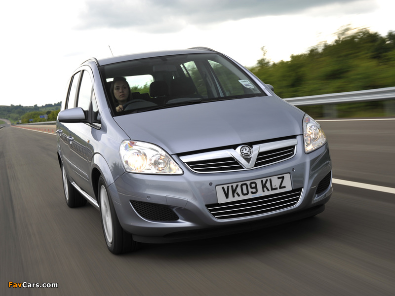 Vauxhall Zafira ecoFLEX 2008 pictures (800 x 600)