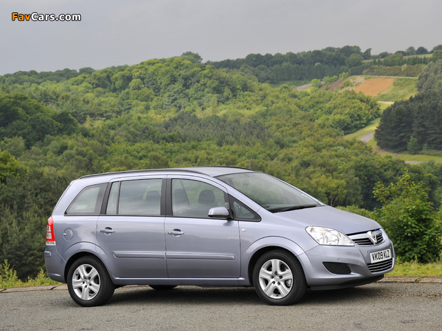 Vauxhall Zafira ecoFLEX 2008 wallpapers (640 x 480)