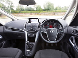 Vauxhall Zafira Tourer ecoFLEX 2011 wallpapers