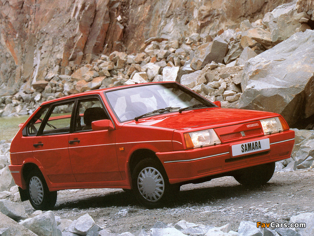Lada Samara 1500 SLX 5-door (21098) 1989–91 photos (640 x 480)