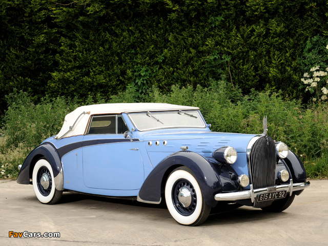 Voisin C30 Cabriolet 1938 photos (640 x 480)