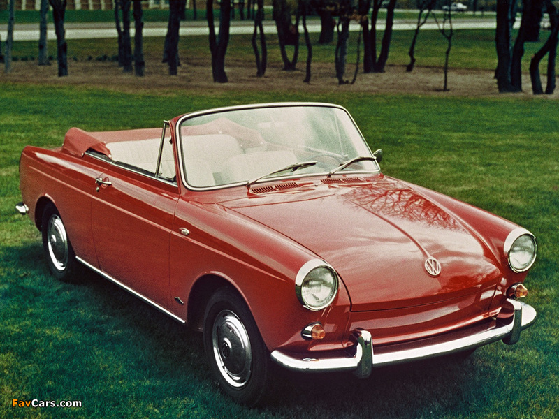 Volkswagen 1500 Notchback Cabriolet (Type3) 1961 wallpapers (800 x 600)