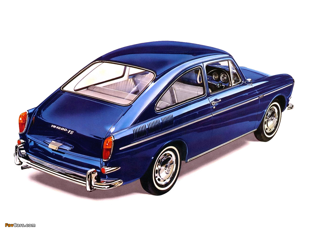 Photos of Volkswagen 1600 TS Fastback UK-spec (Type 3) 1966–69 (1024 x 768)