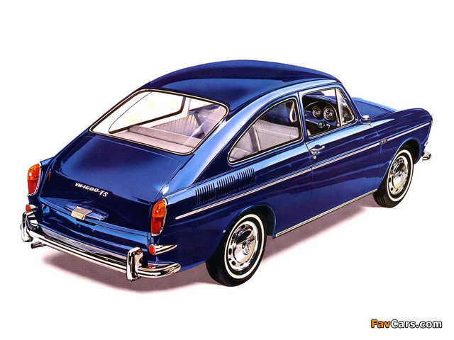 Photos of Volkswagen 1600 TS Fastback UK-spec (Type 3) 1966–69 (640 x 480)