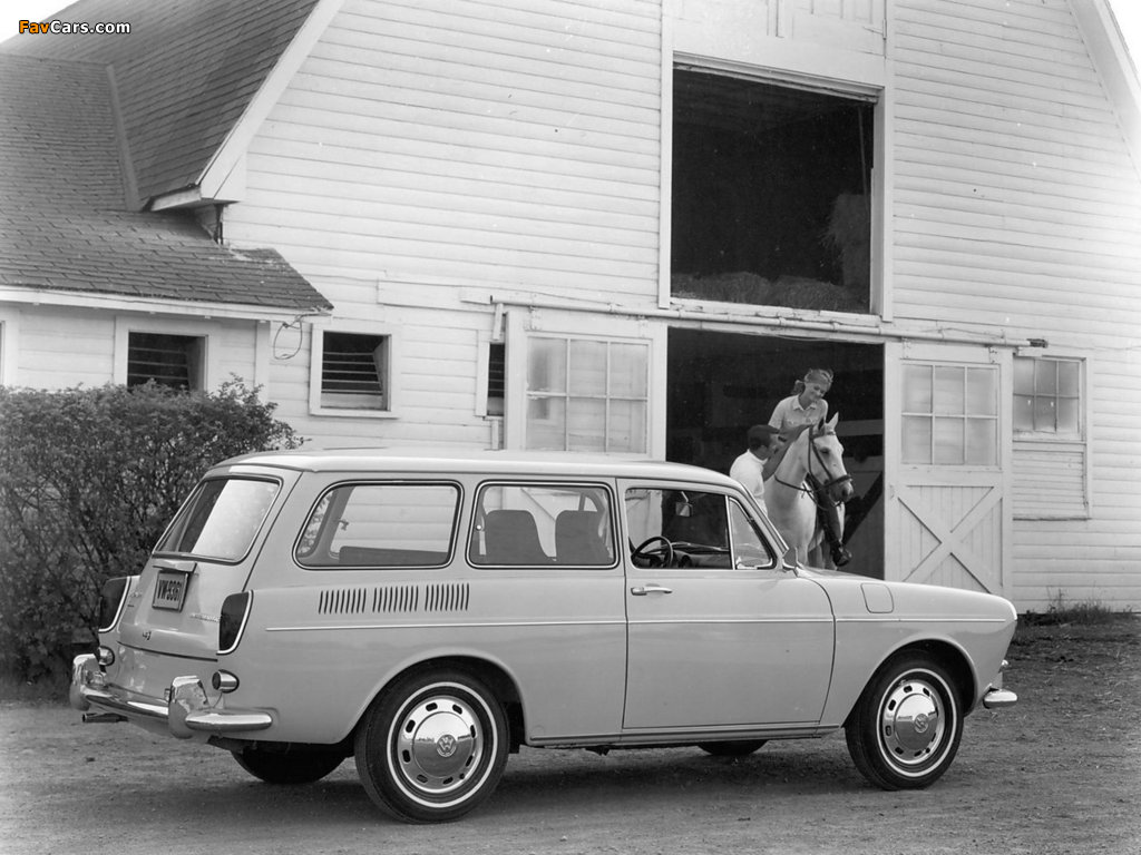 Volkswagen 1600 Variant (Type 3) 1966–69 pictures (1024 x 768)