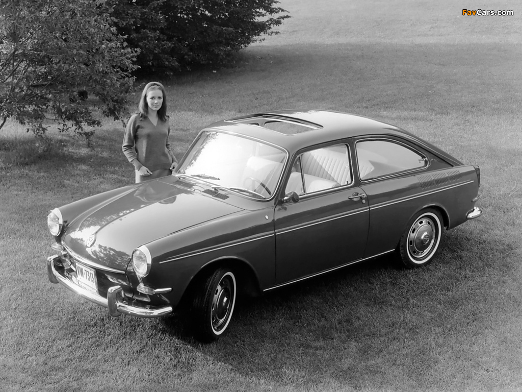Volkswagen 1600 Fastback (Type 3) 1965–73 wallpapers (1024 x 768)