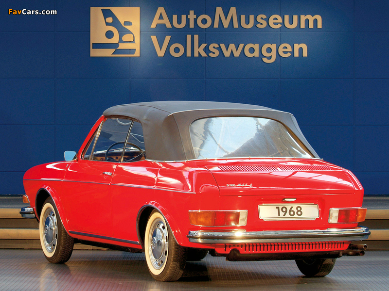 Images of Karmann Volkswagen 411 Cabriolet Prototype 1968 (800 x 600)