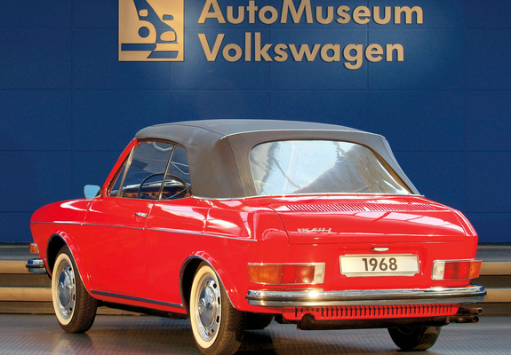 Images of Karmann Volkswagen 411 Cabriolet Prototype 1968