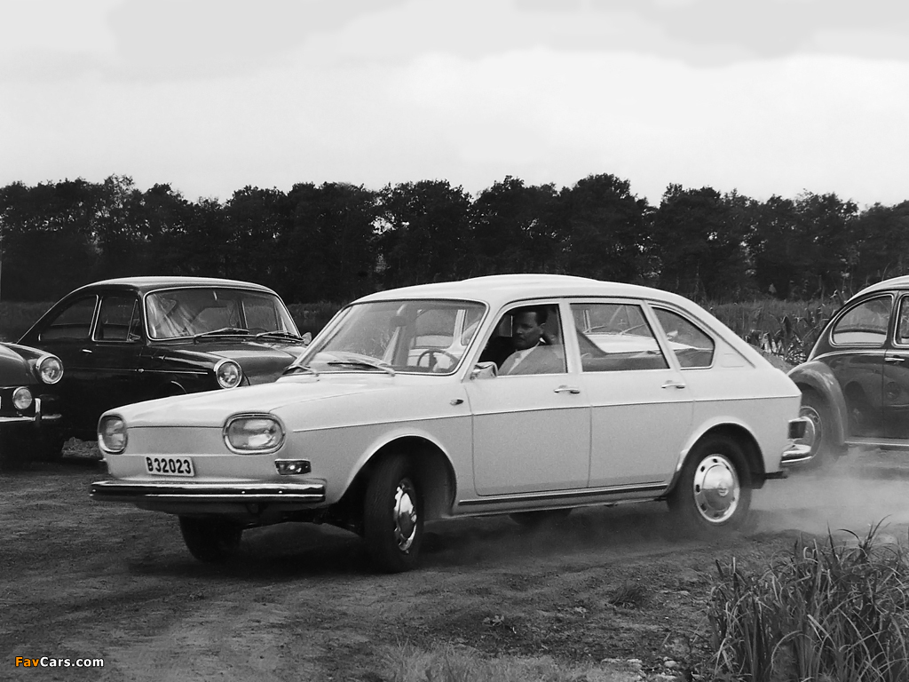 Volkswagen 411 4-door Sedan (Type4) 1968–72 wallpapers (1024 x 768)