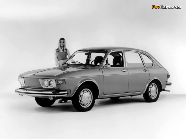Pictures of Volkswagen 412 4-door Sedan (Type4) 1972–74 (640 x 480)