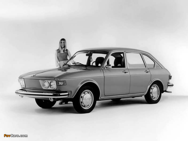 Pictures of Volkswagen 412 4-door Sedan (Type4) 1972–74 (800 x 600)