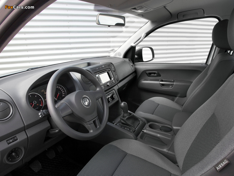 Images of Volkswagen Amarok Single Cab Comfortline 2010 (800 x 600)