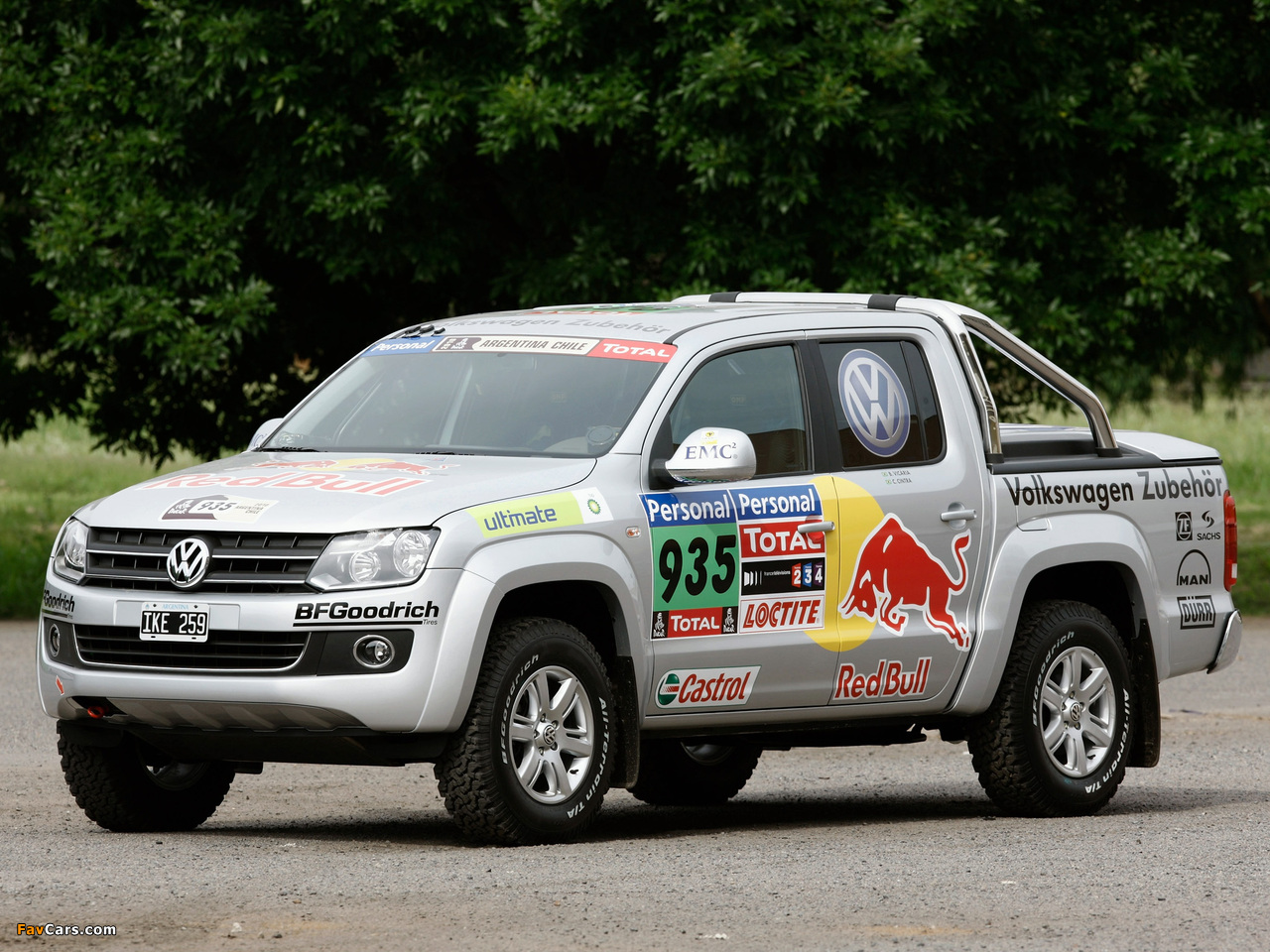 Photos of Volkswagen Amarok Dakar Rallye 2010 (1280 x 960)