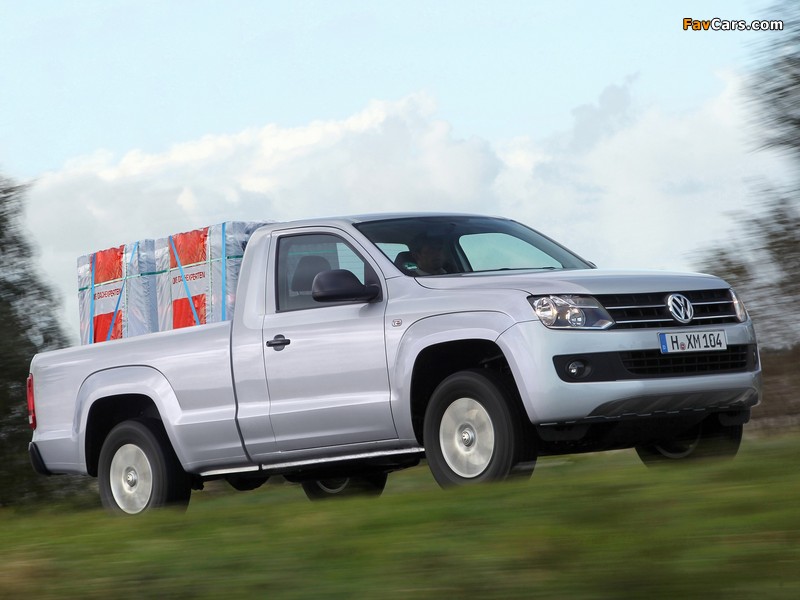 Photos of Volkswagen Amarok Single Cab Comfortline 2010 (800 x 600)