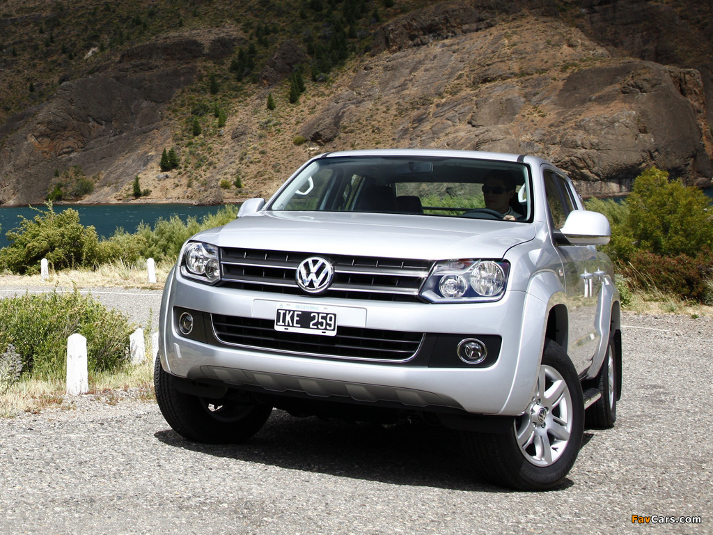 Photos of Volkswagen Amarok Double Cab Highline 2010 (1024 x 768)