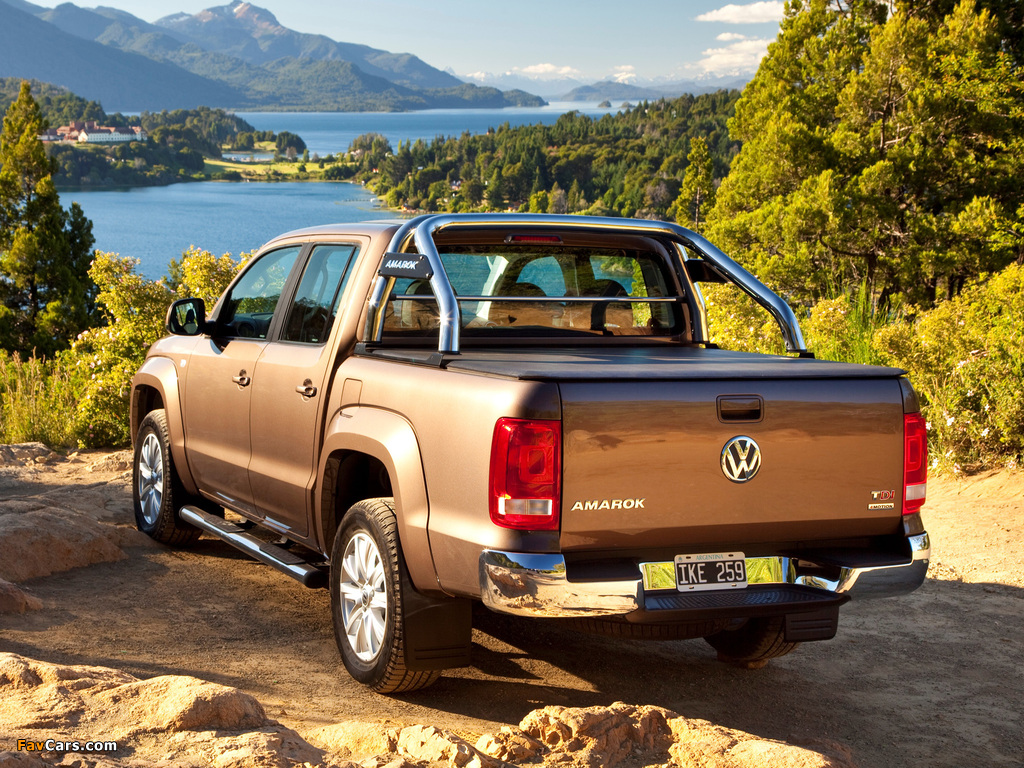 Pictures of Volkswagen Amarok Double Cab Highline 2010 (1024 x 768)