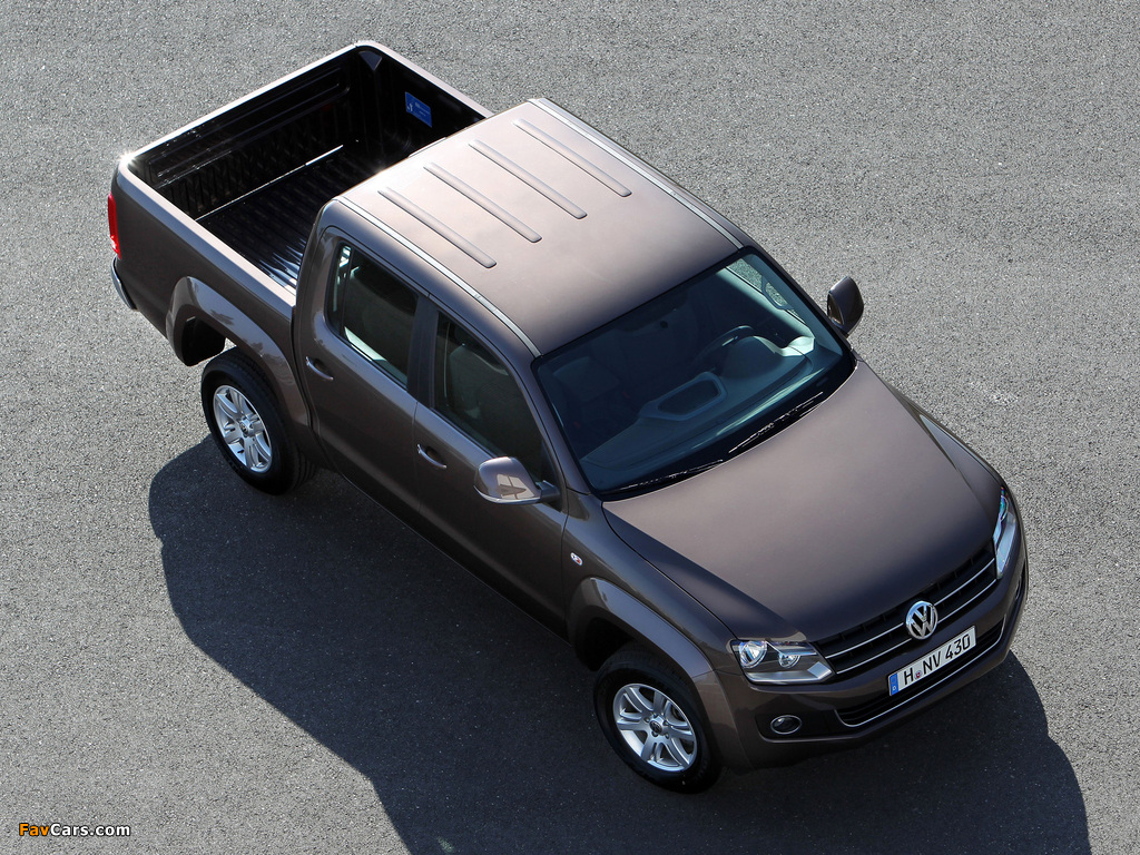 Pictures of Volkswagen Amarok Double Cab Highline 2010 (1024 x 768)