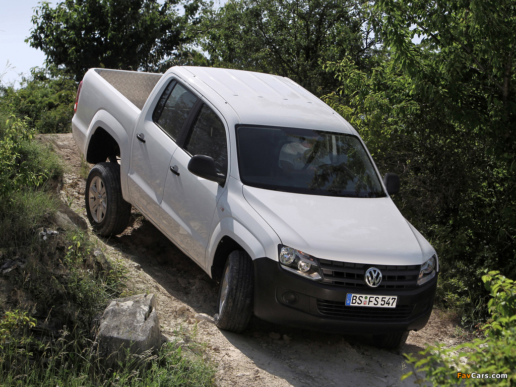 Pictures of Volkswagen Amarok Double Cab Trendline 2010 (1024 x 768)