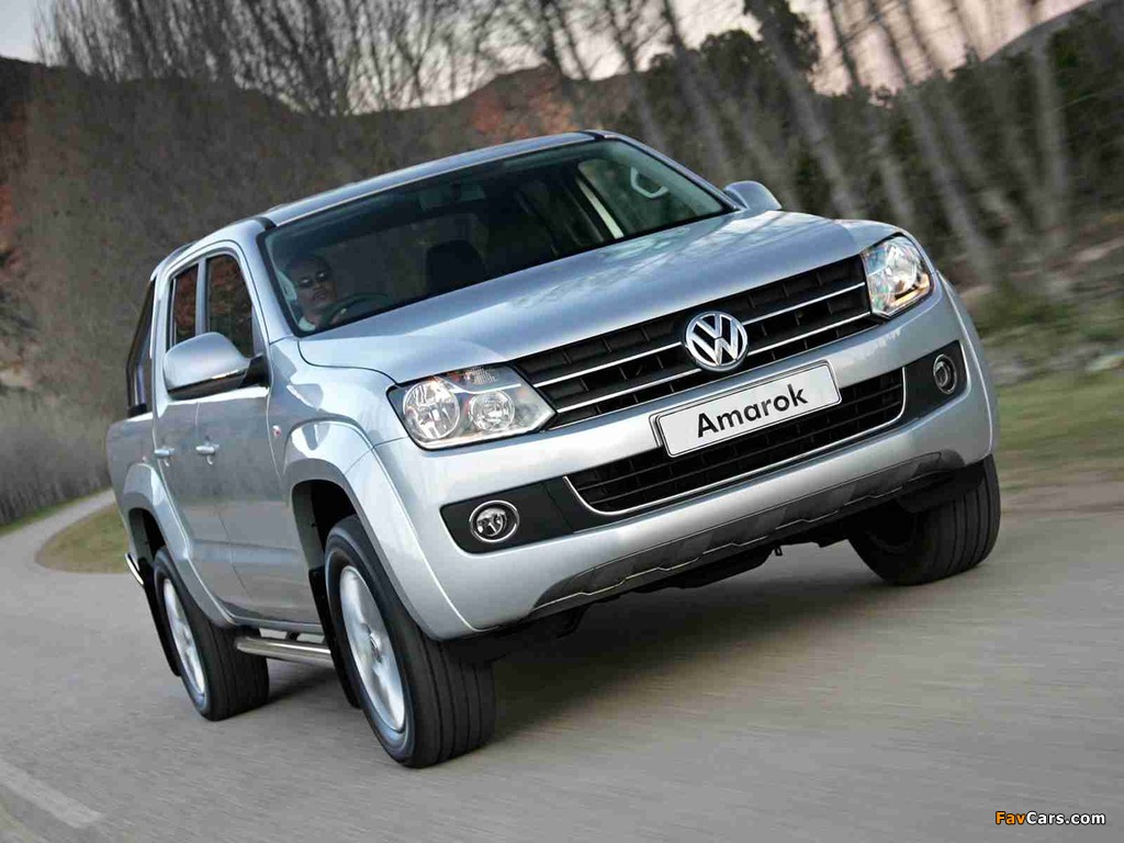 Volkswagen Amarok Double Cab Highline ZA-spec 2010 images (1024 x 768)
