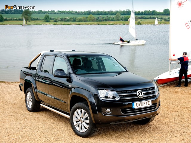 Volkswagen Amarok Double Cab Trendline UK-spec 2010 images (640 x 480)