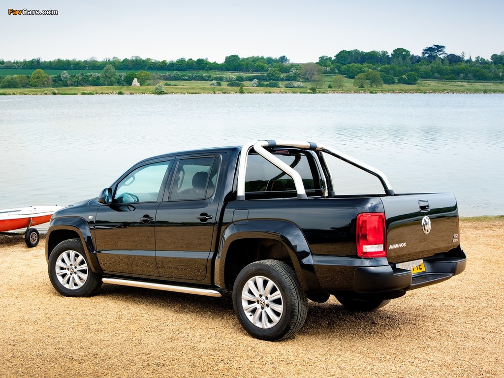 Volkswagen Amarok Double Cab Trendline UK-spec 2010 photos (1024 x 768)