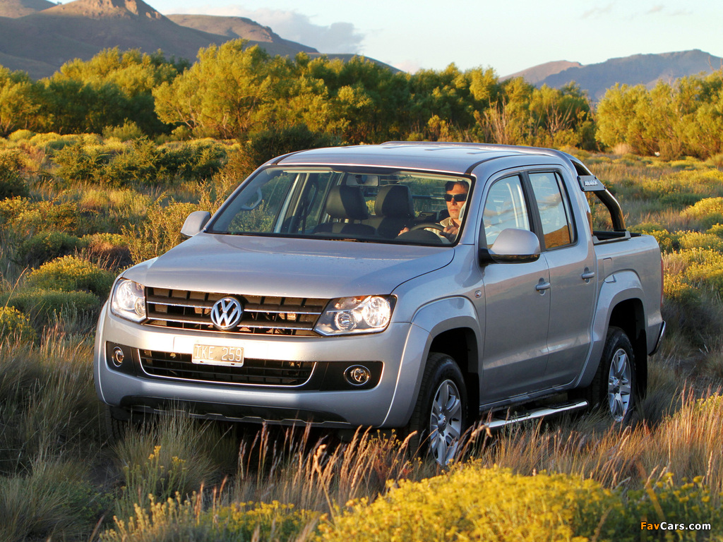 Volkswagen Amarok Double Cab Highline 2010 photos (1024 x 768)