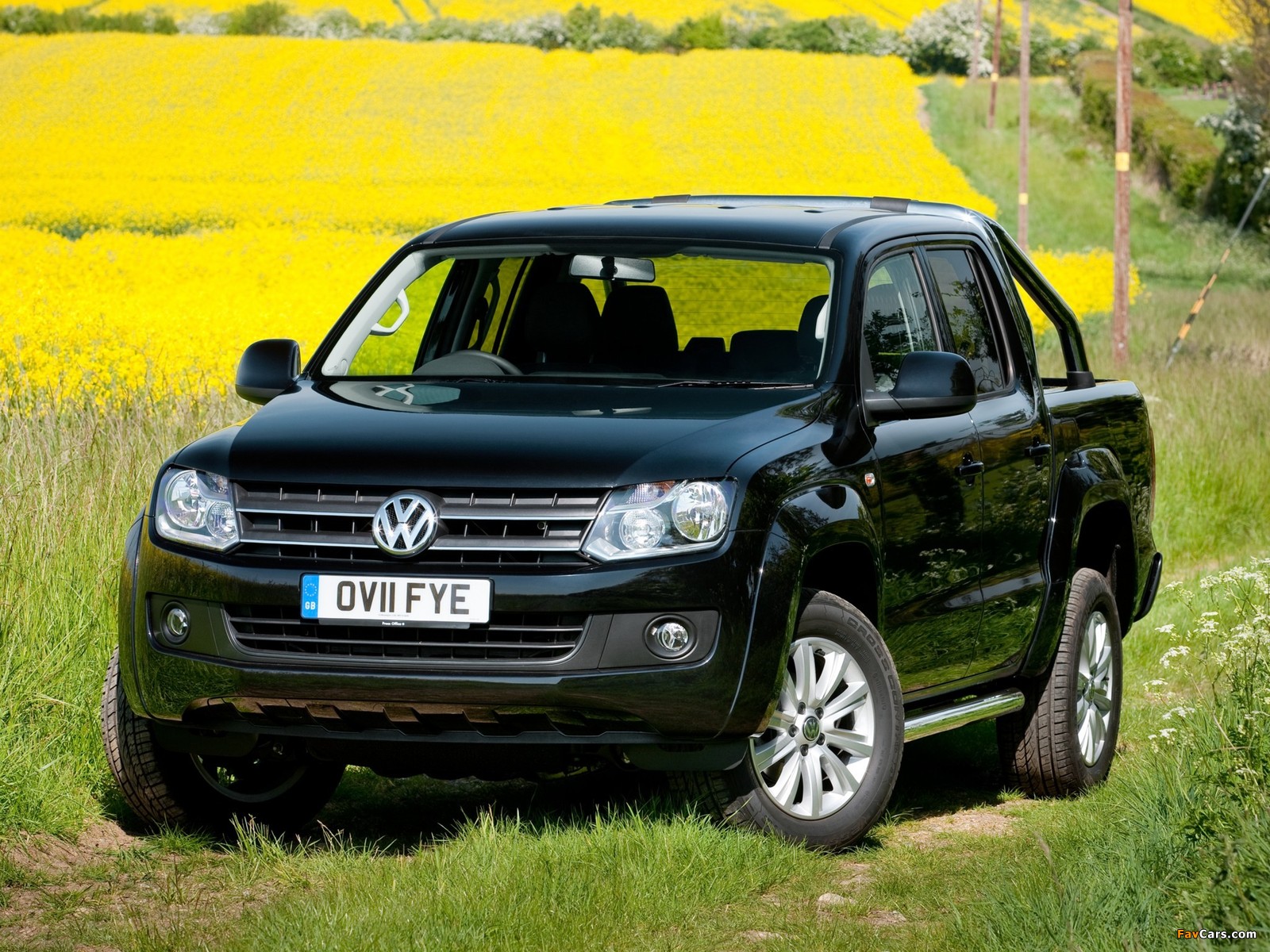 Volkswagen Amarok Double Cab Trendline UK-spec 2010 pictures (1600 x 1200)
