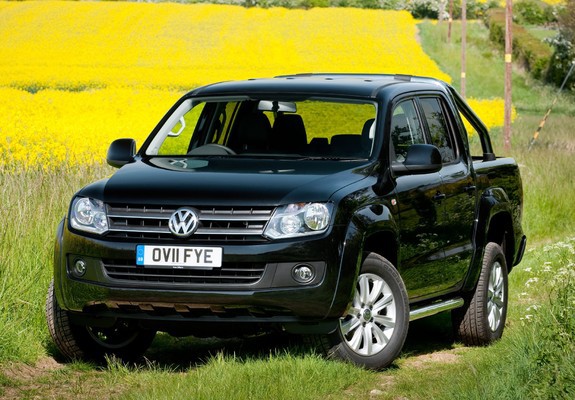 Volkswagen Amarok Double Cab Trendline UK-spec 2010 pictures