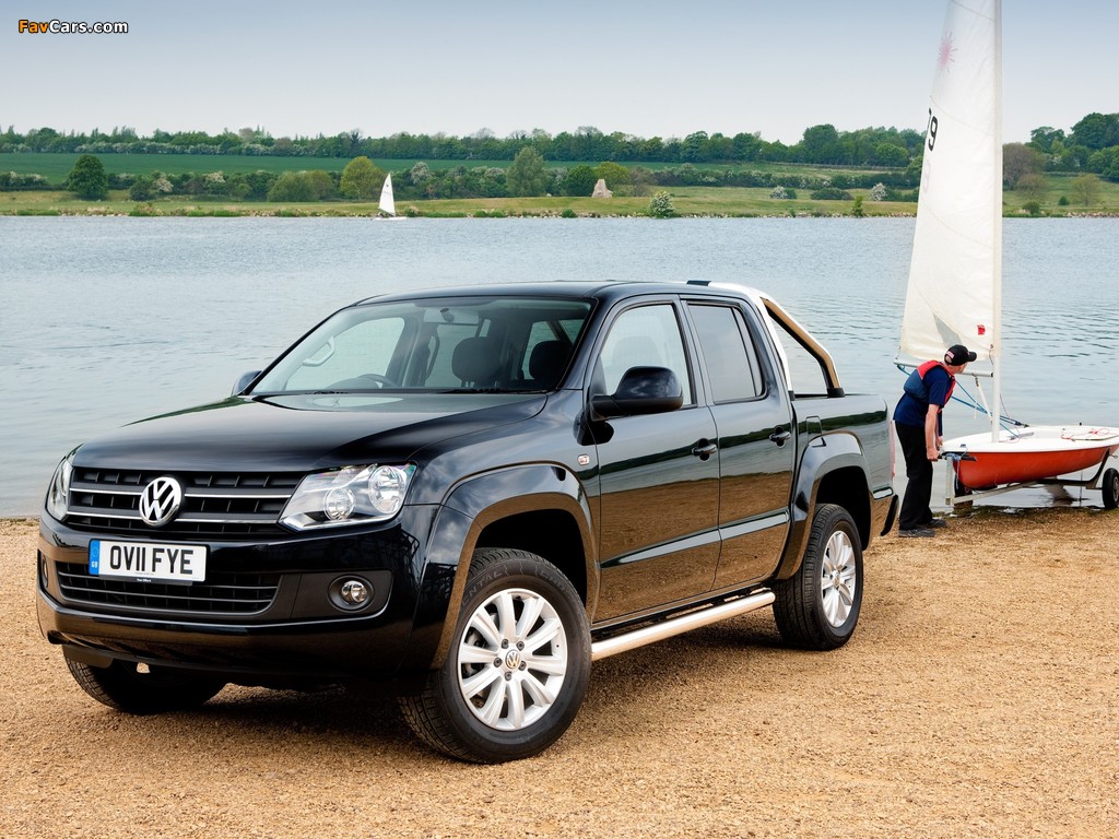 Volkswagen Amarok Double Cab Trendline UK-spec 2010 wallpapers (1024 x 768)