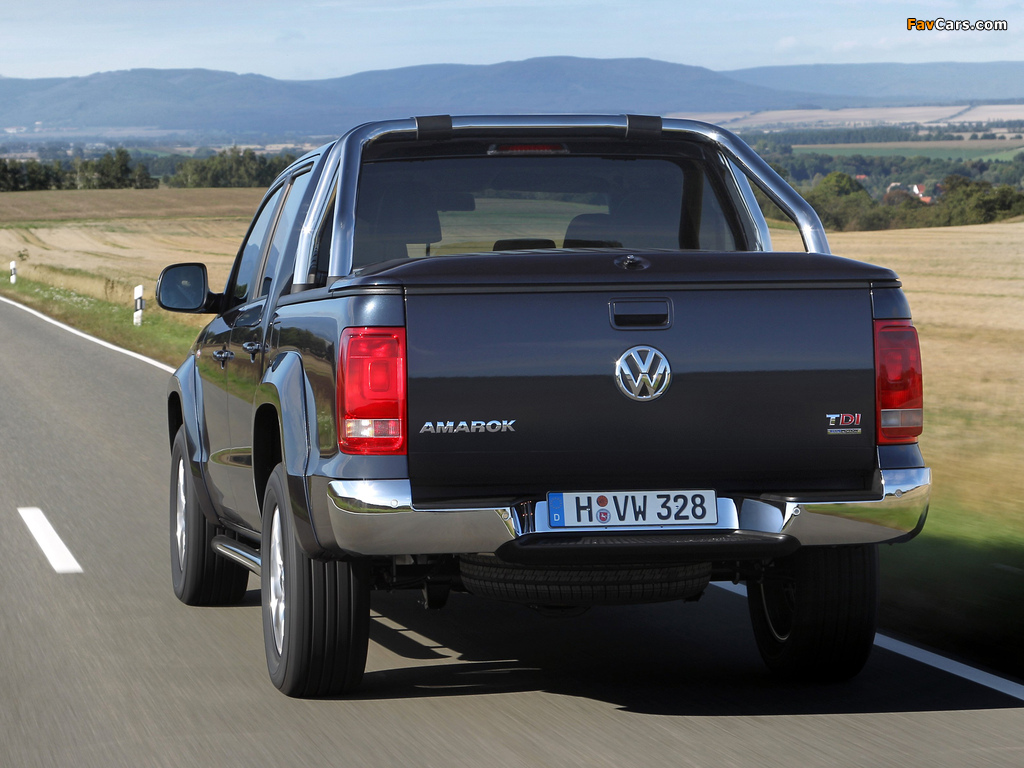 Volkswagen Amarok Double Cab Highline BlueMotion 2011 images (1024 x 768)