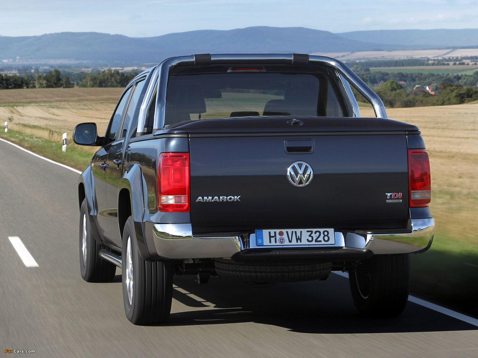Volkswagen Amarok Double Cab Highline BlueMotion 2011 images (1600 x 1200)