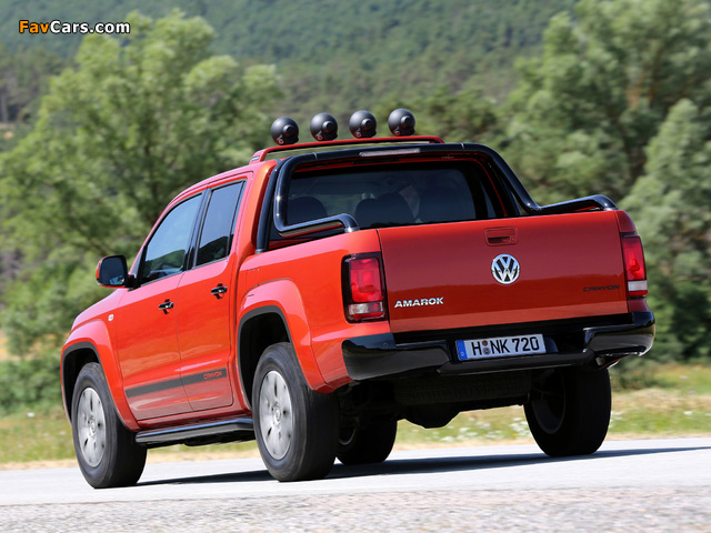 Volkswagen Amarok Canyon 2012 pictures (640 x 480)