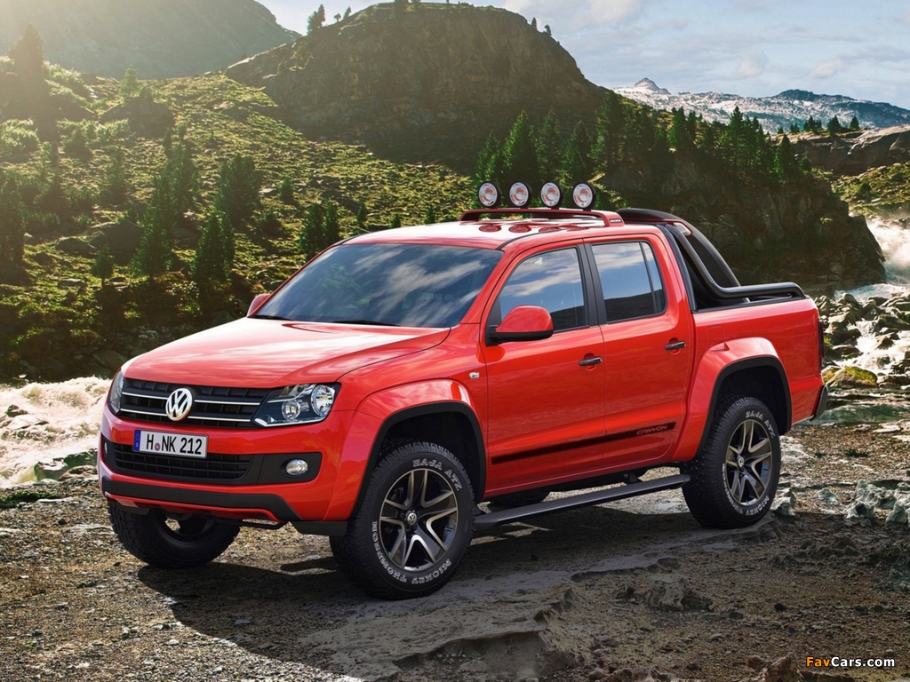 Volkswagen Amarok Canyon Concept 2012 pictures (1024 x 768)