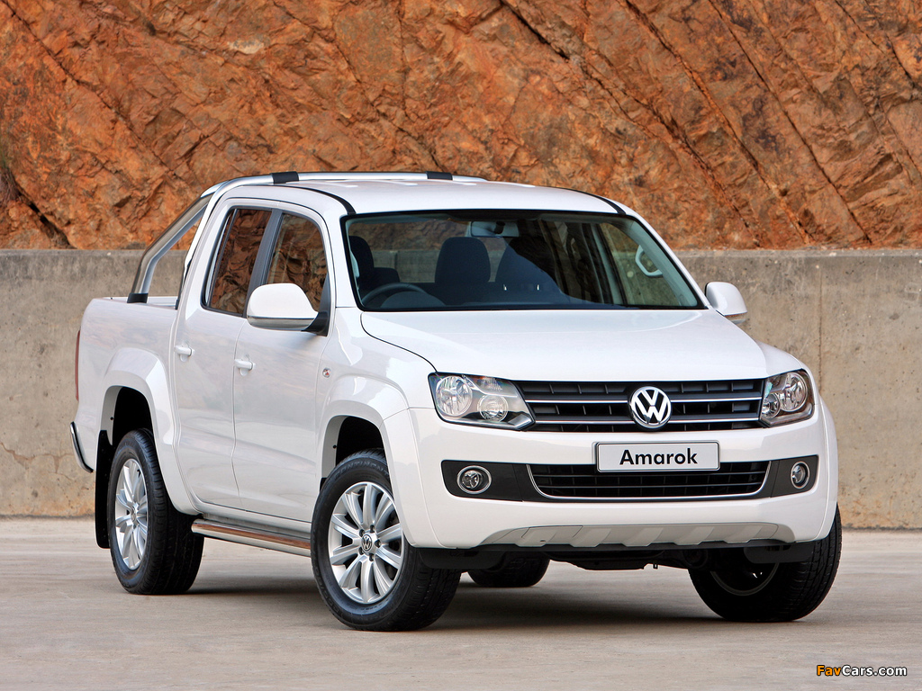 Volkswagen Amarok Double Cab Highline ZA-spec 2010 wallpapers (1024 x 768)