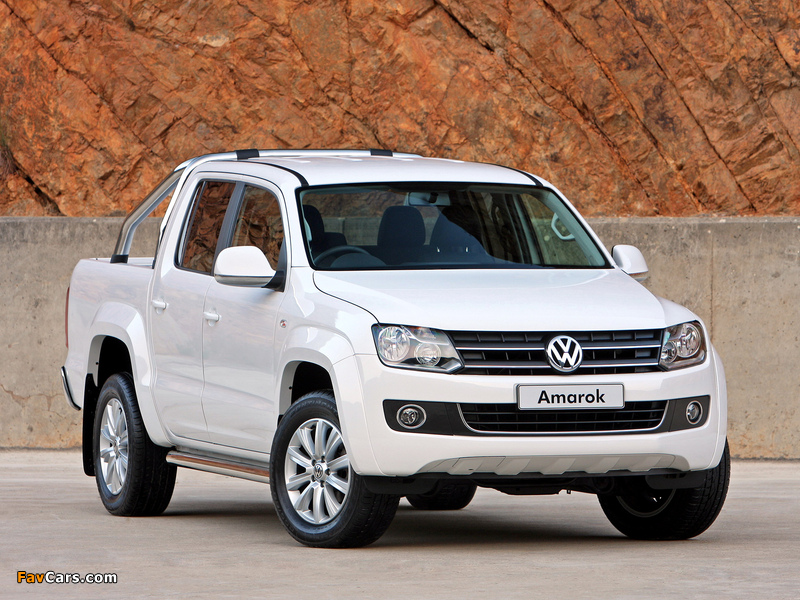 Volkswagen Amarok Double Cab Highline ZA-spec 2010 wallpapers (800 x 600)