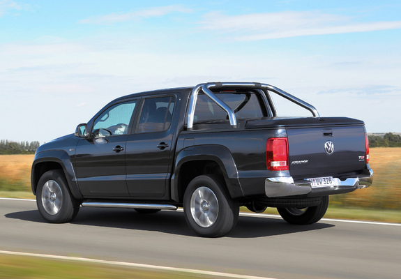 Volkswagen Amarok Double Cab Highline BlueMotion 2011 wallpapers