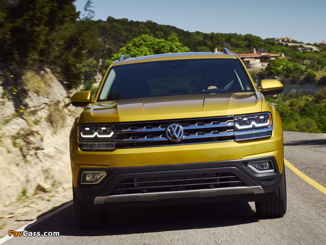 Volkswagen Atlas V6 4MOTION 2017 photos (640 x 480)