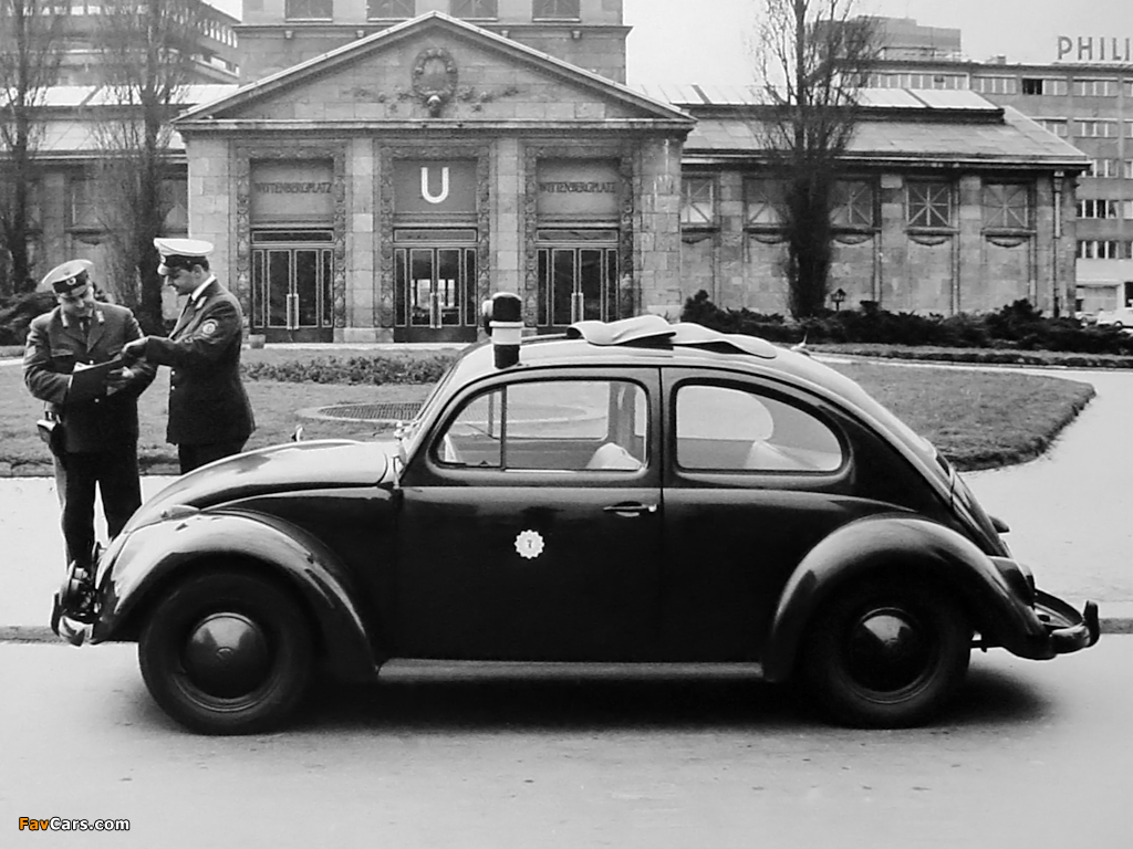 Images of Volkswagen Käfer Polizei 1965 (1024 x 768)