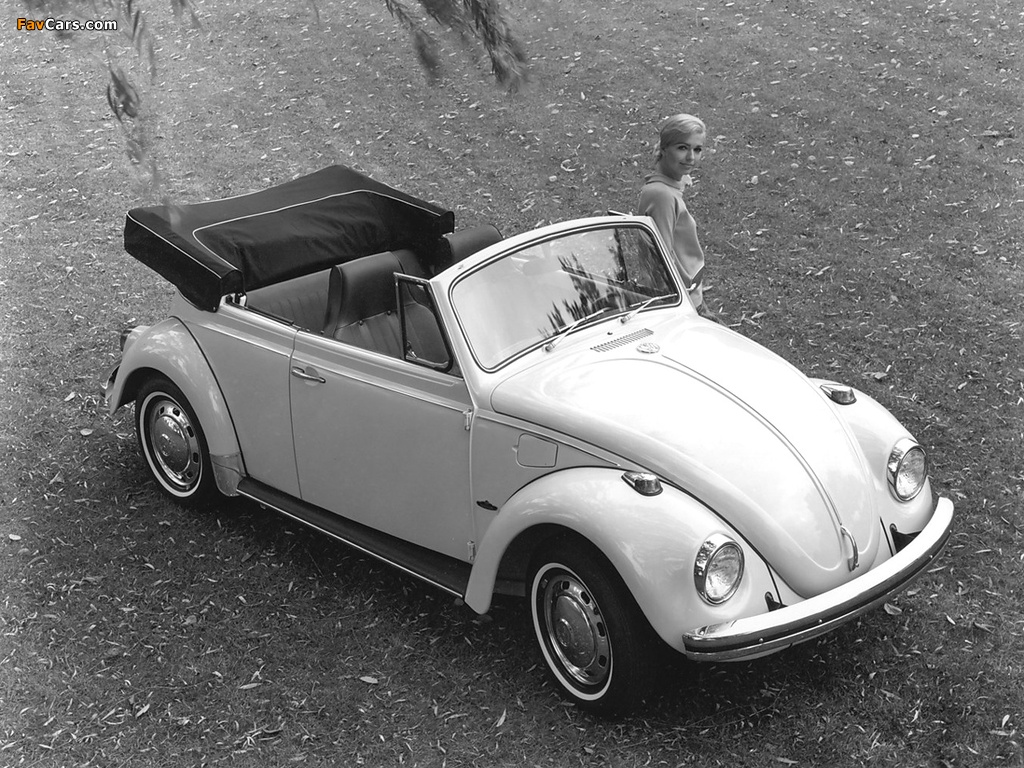 Images of Volkswagen Beetle Convertible 1968–72 (1024 x 768)